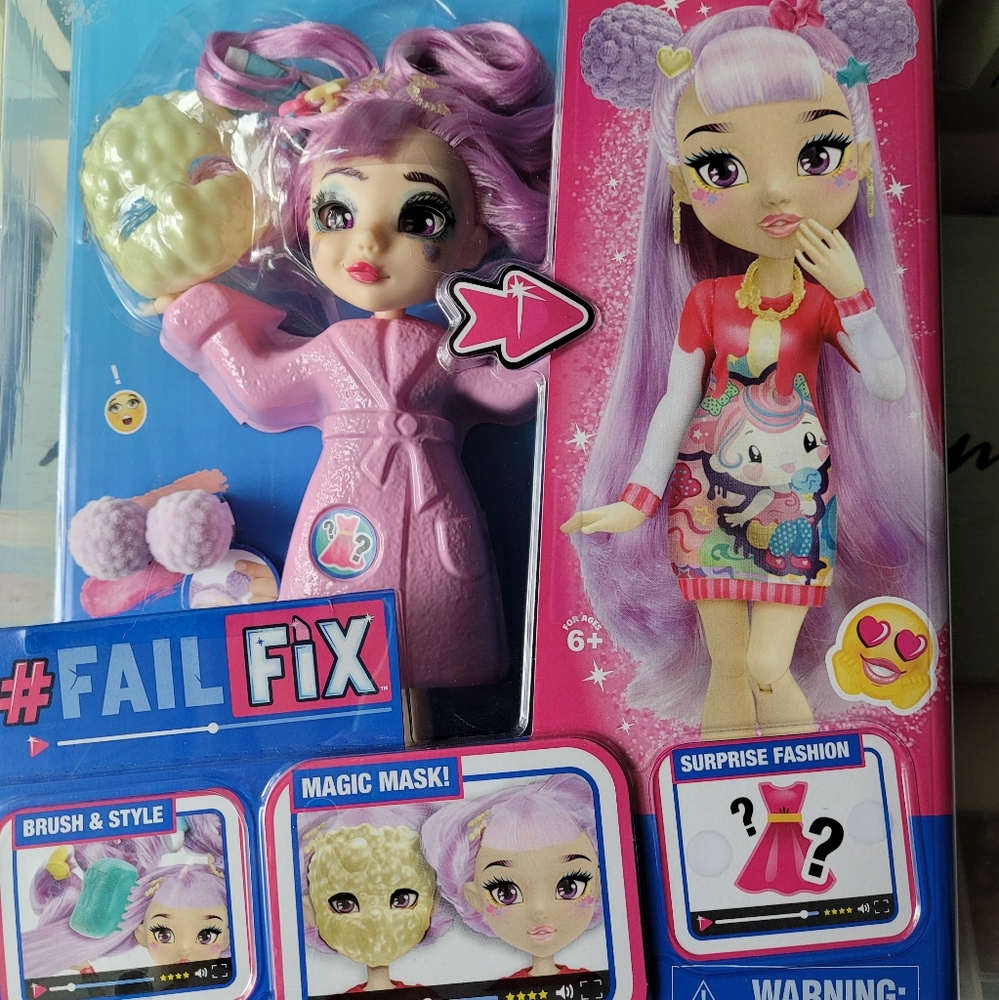 New Fail Fix Kawaii.Qtee Makeover Fashion Doll